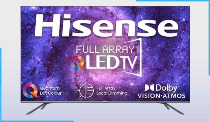 Hisense 55 inch 4K Ultra HD Smart QLED TV