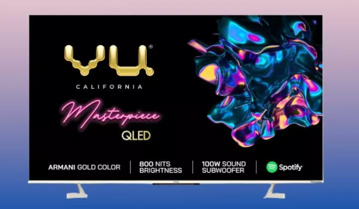 Vu The Masterpiece Glo Series 4K QLED TV