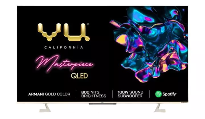 Vu The Masterpiece Glo Series 4K QLED TV