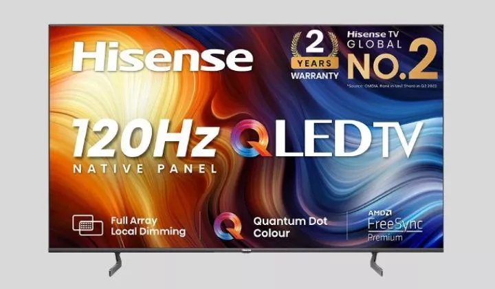 Hisense 4K Ultra HD Smart IPS QLED TV